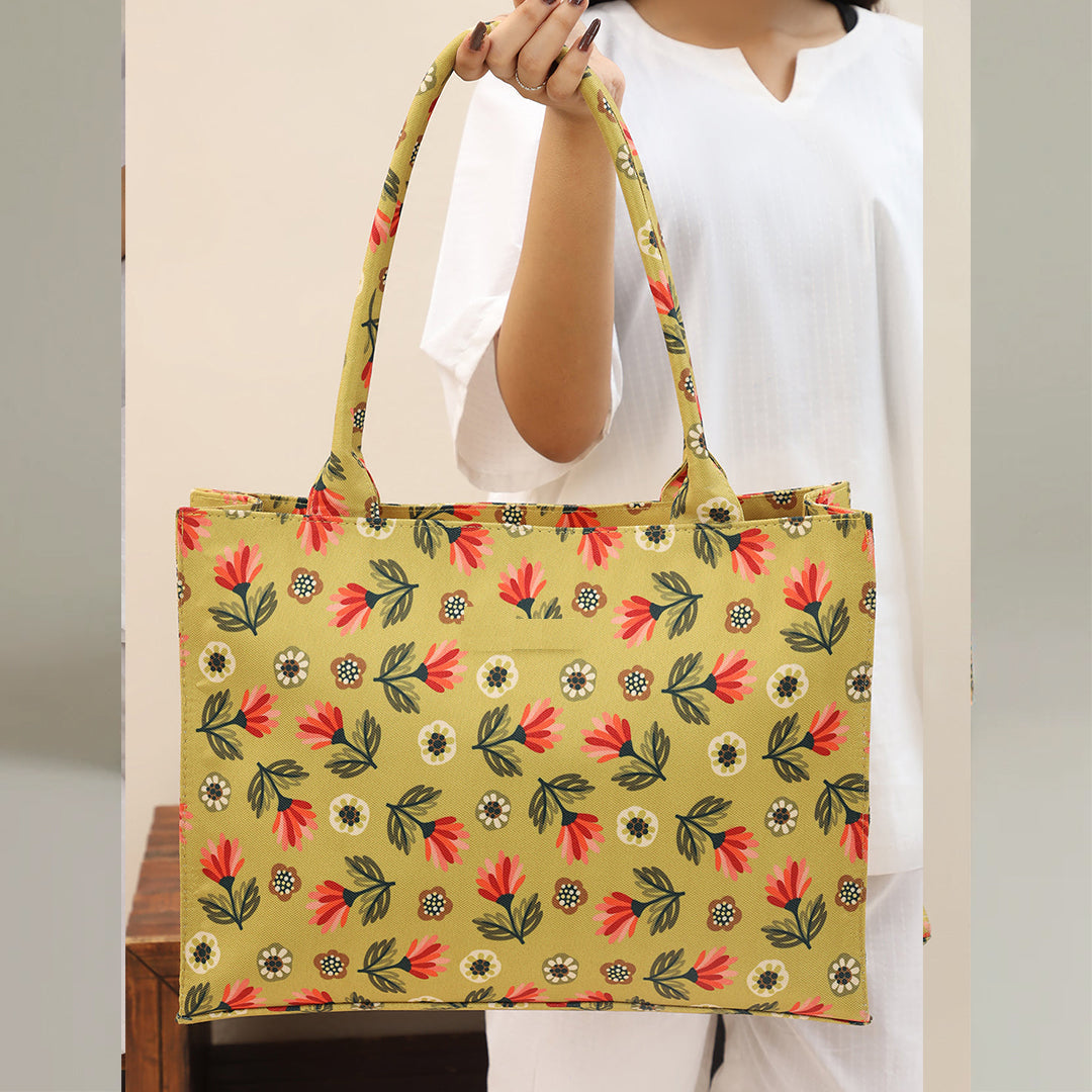 Printed Canvas Bag C-105