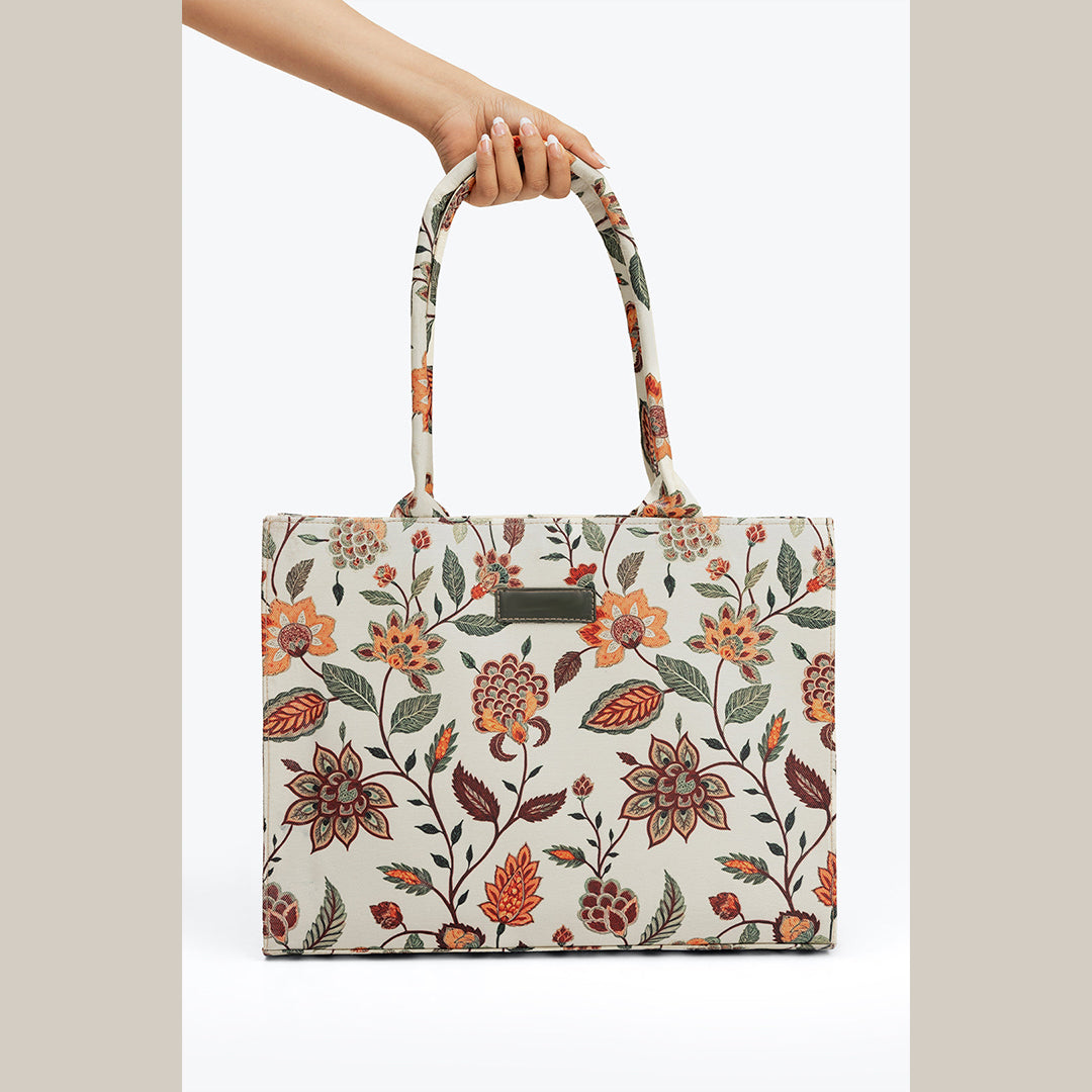 Printed Canvas Bag C-113