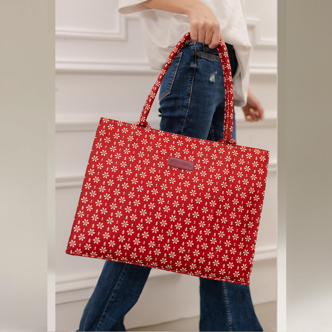 Printed Canvas Bag C-107