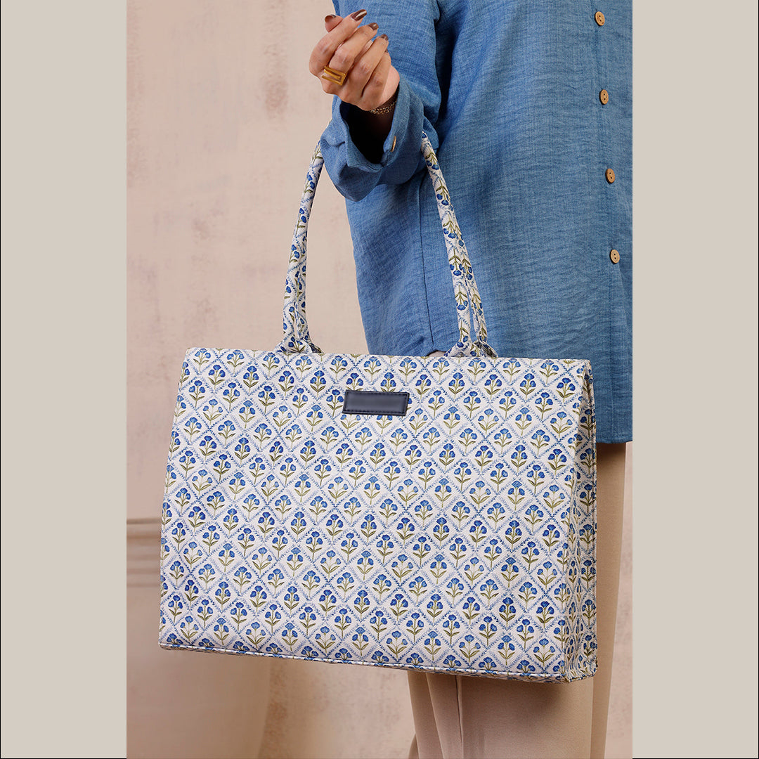 Printed Canvas Bag C-117