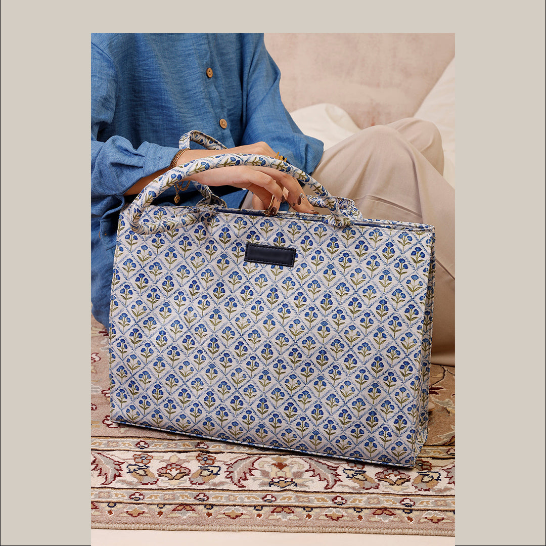 Printed Canvas Bag C-117