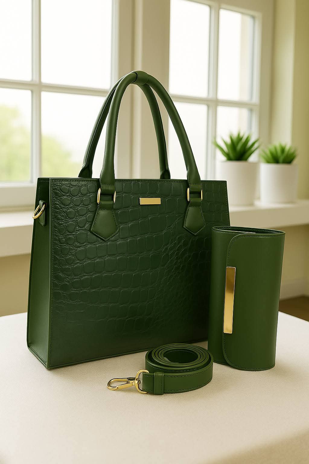 CROCO KRAFT BAG
