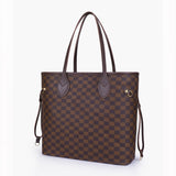 Checkerd tote bag