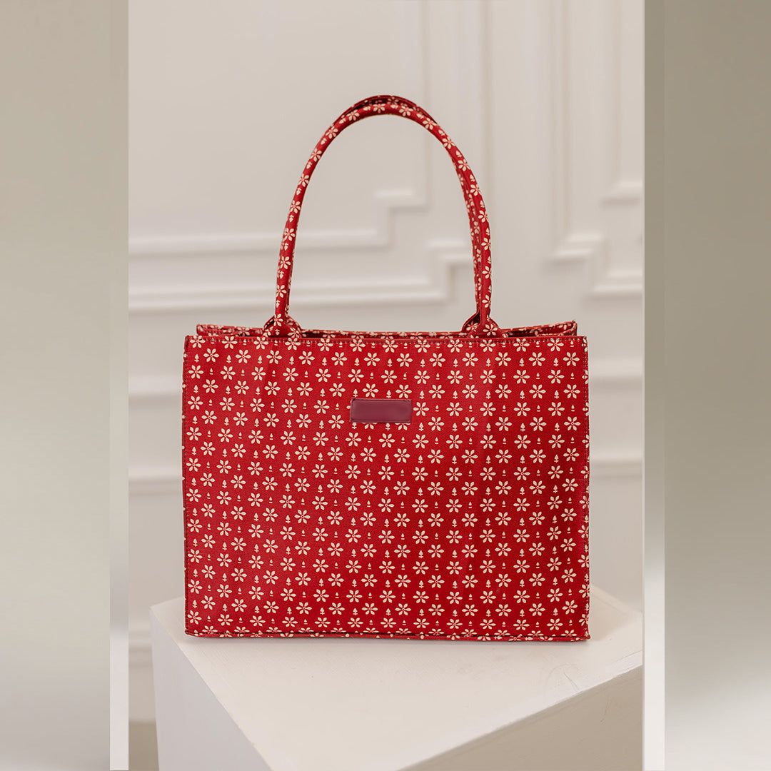 Printed Canvas  Bag C-107