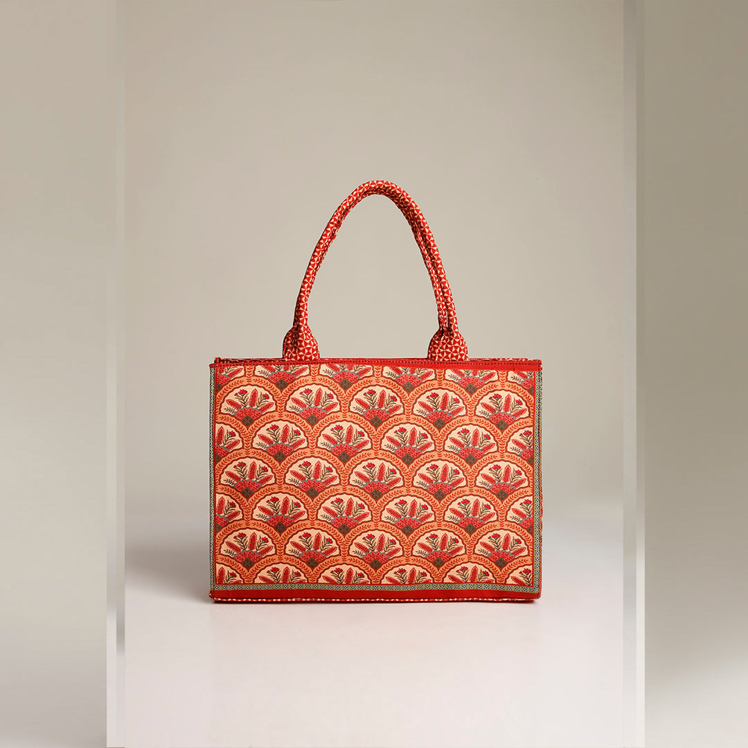 Printed Canvas  Bag C-109