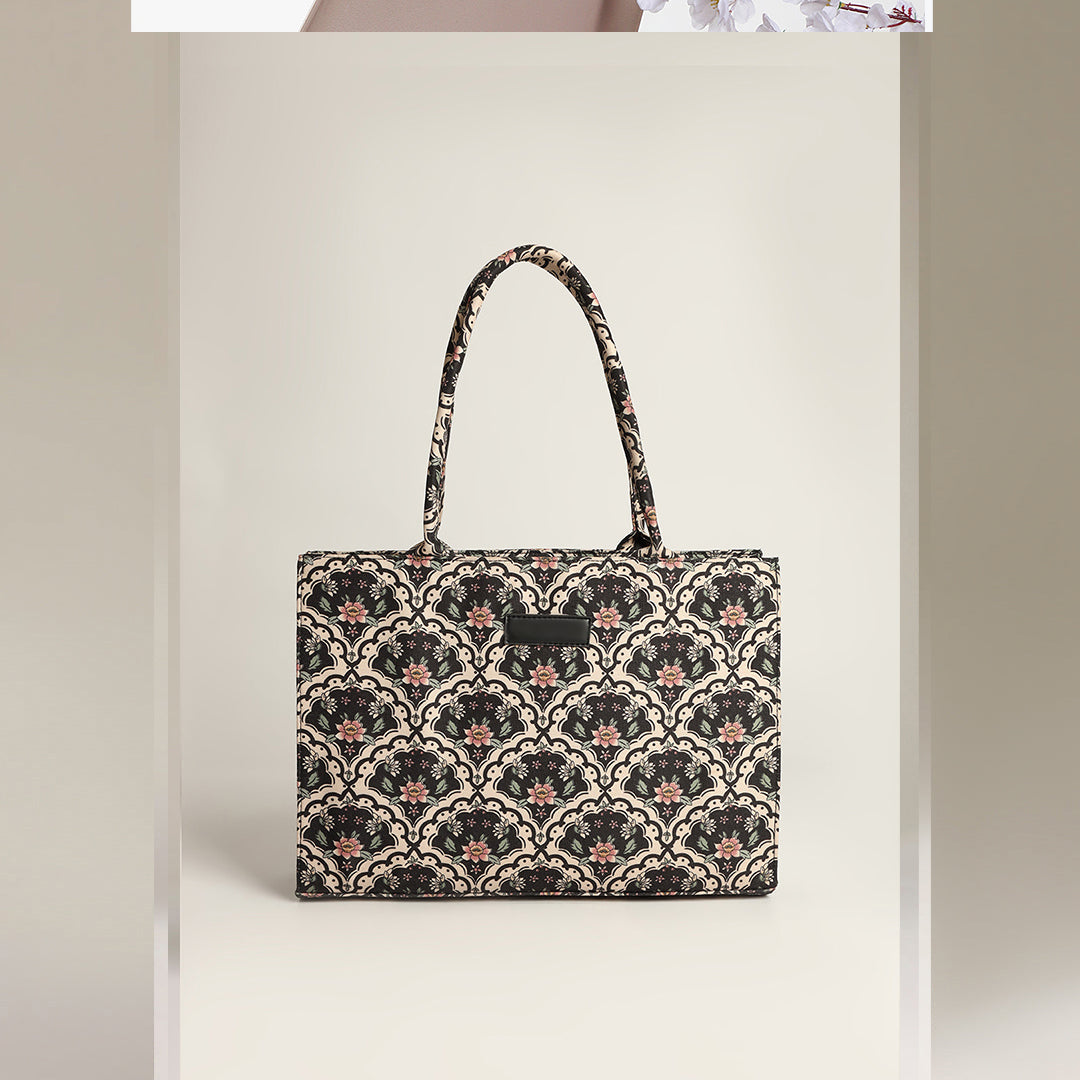 Printed Canvas  Bag C-110