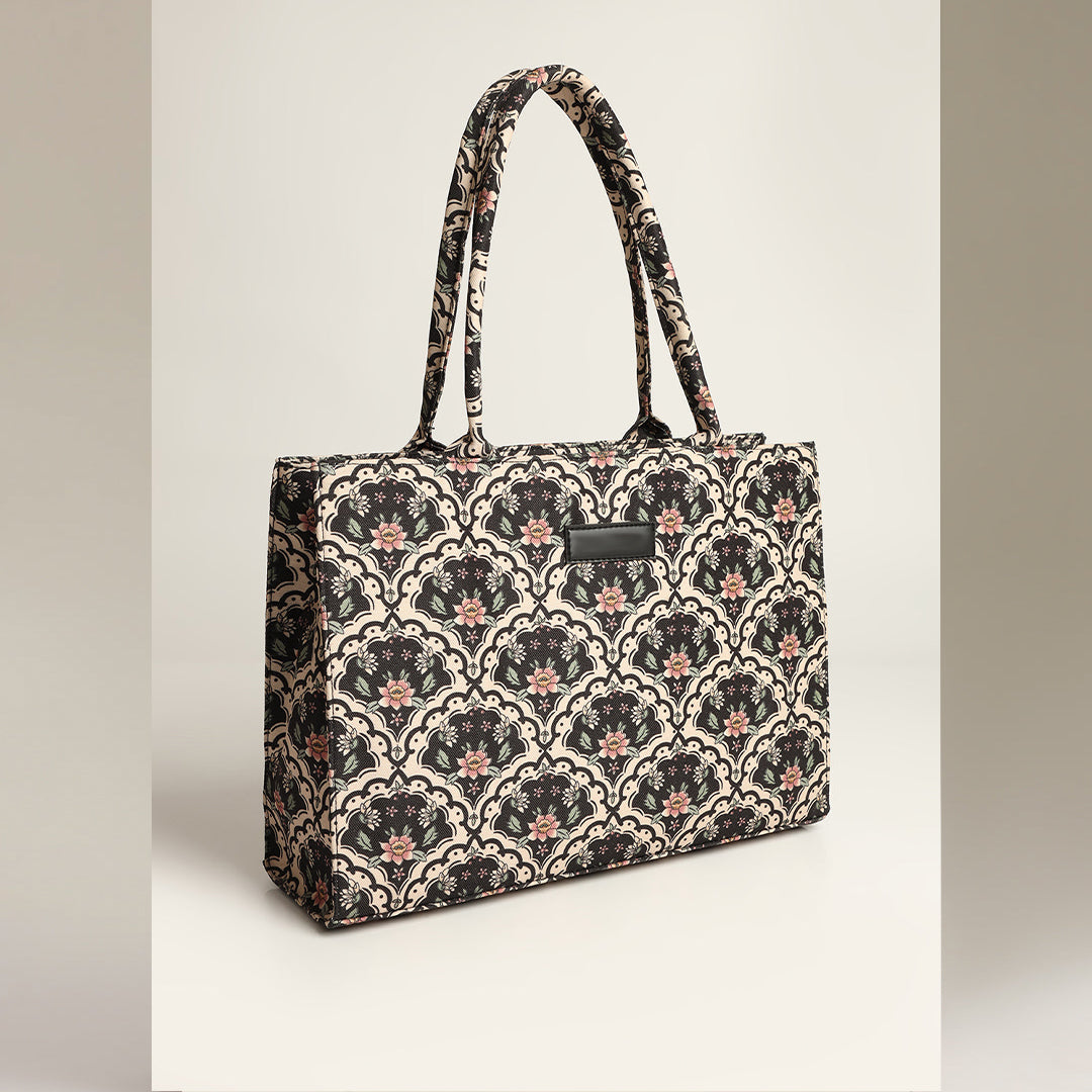 Printed Canvas  Bag C-110