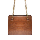 CROCO CHAIN BAG
