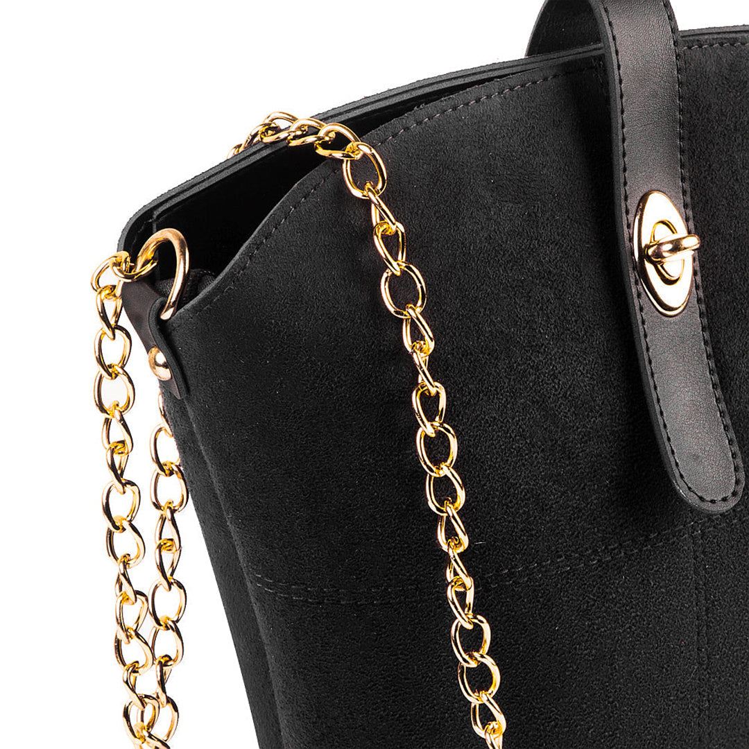 CROSS BODY BUCKET BAG
