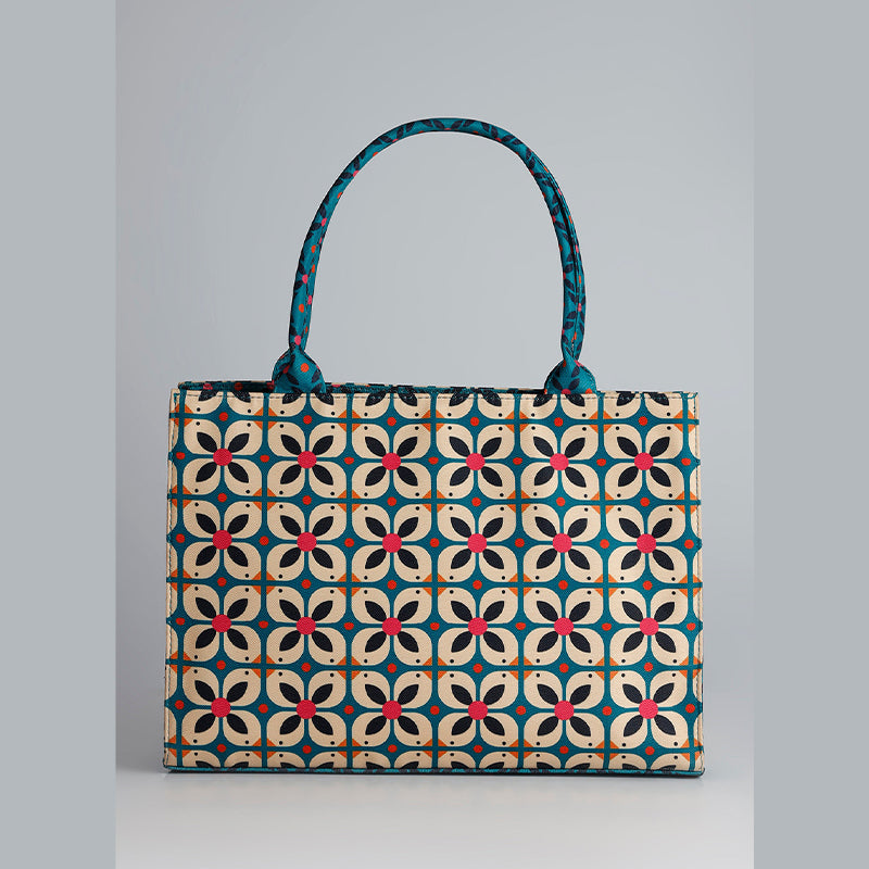 Printed Canvas  Bag C-126