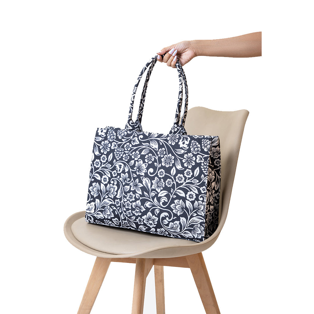 Printed Canvas  Bag C-115