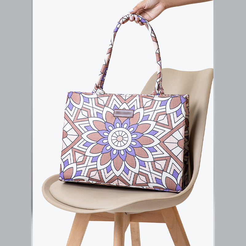 Printed Canvas  Bag C-125