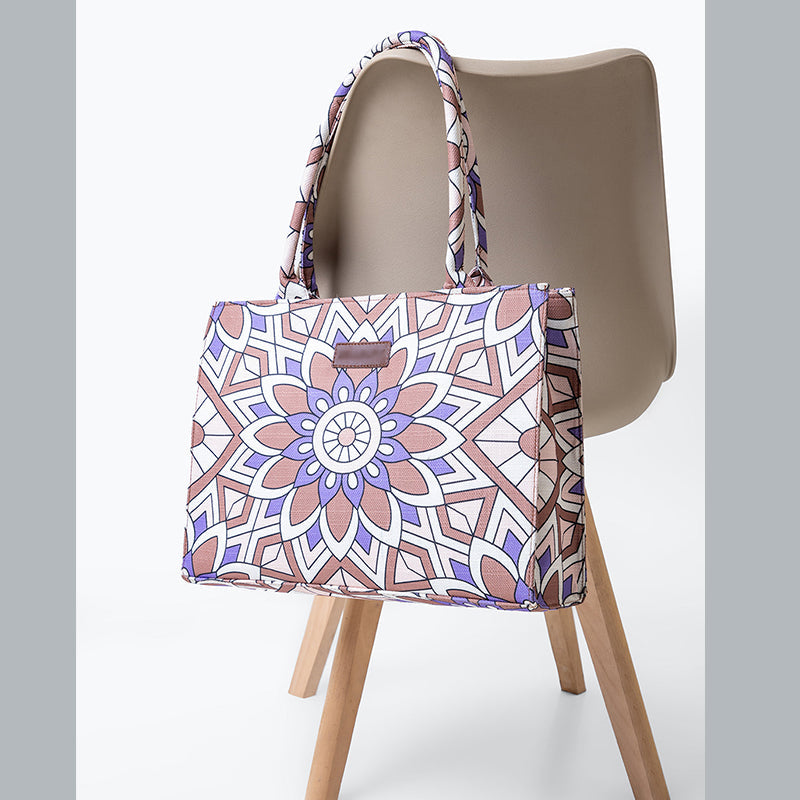 Printed Canvas  Bag C-125