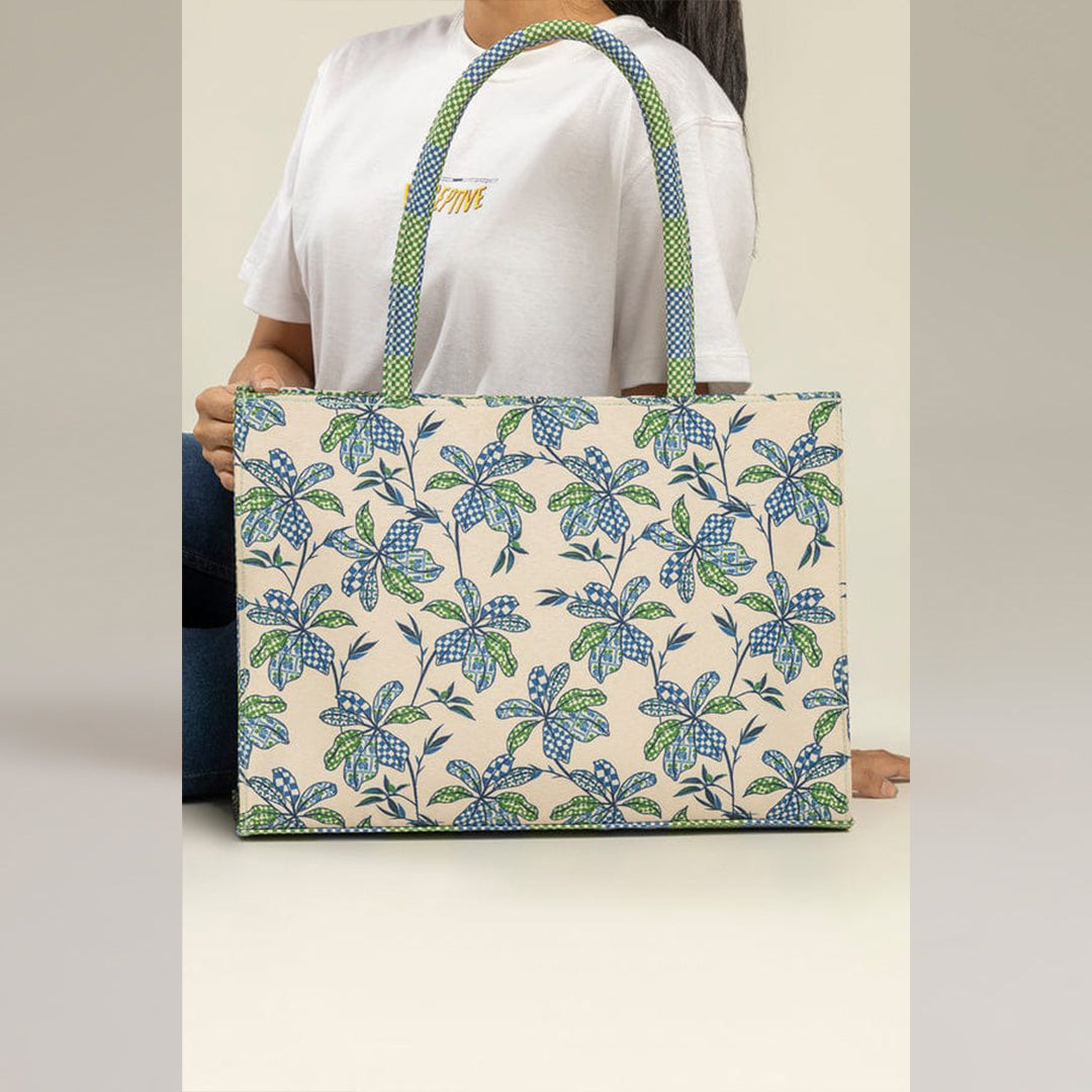 Printed Canvas  Bag C-103